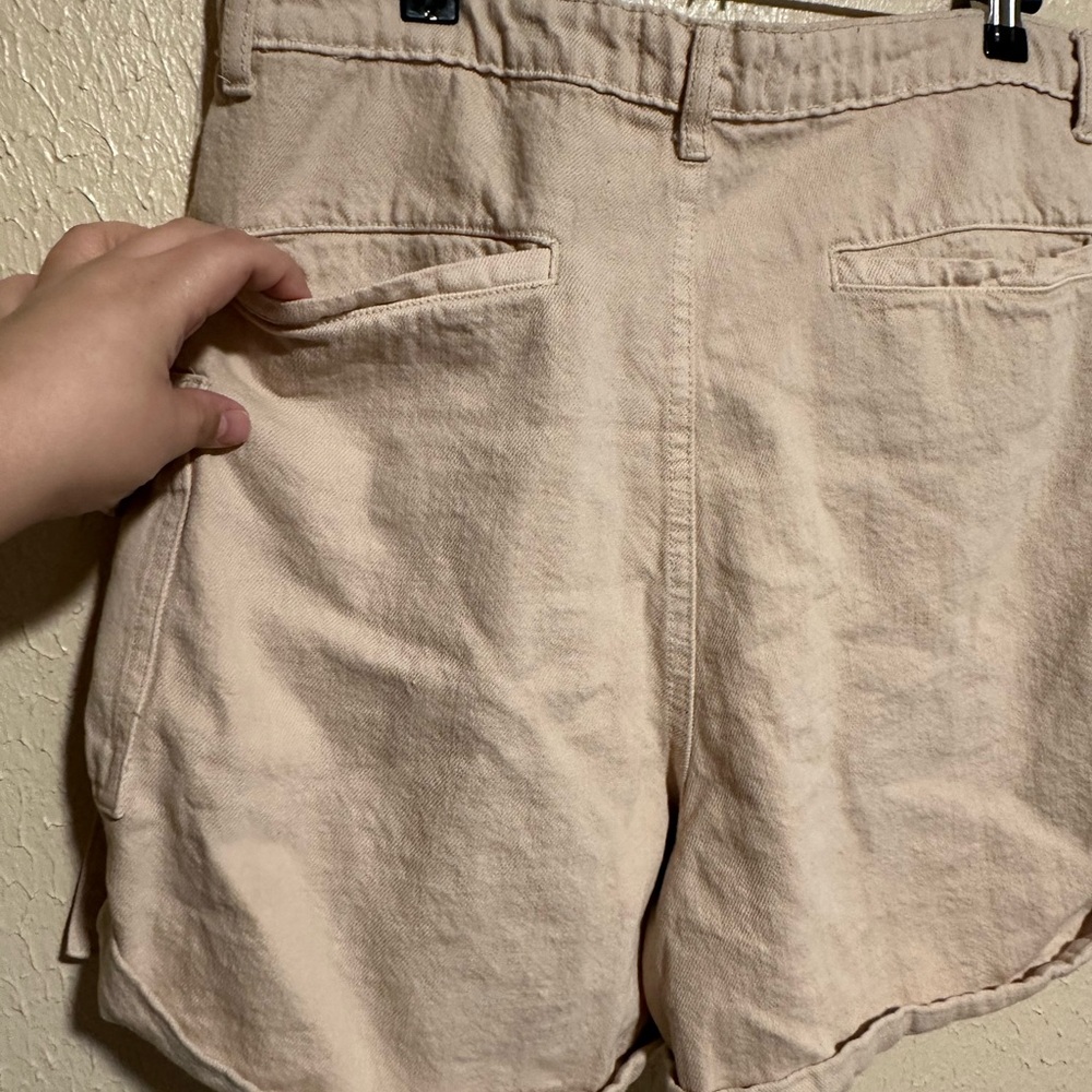Hustle‎ N Holla Cargo Shorts Size 10 High Waisted - Picture 7 of 8